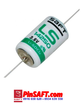 LS14250, Pin Saft LS14250 lithium 3.6v size 1/2AA 1200mAh Made in France